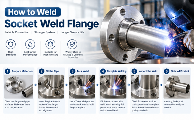 Как приваривать фланцы под приварку враструб (socket-weld)
