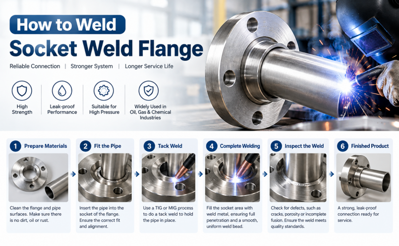 Как приваривать фланцы под приварку враструб (socket-weld)